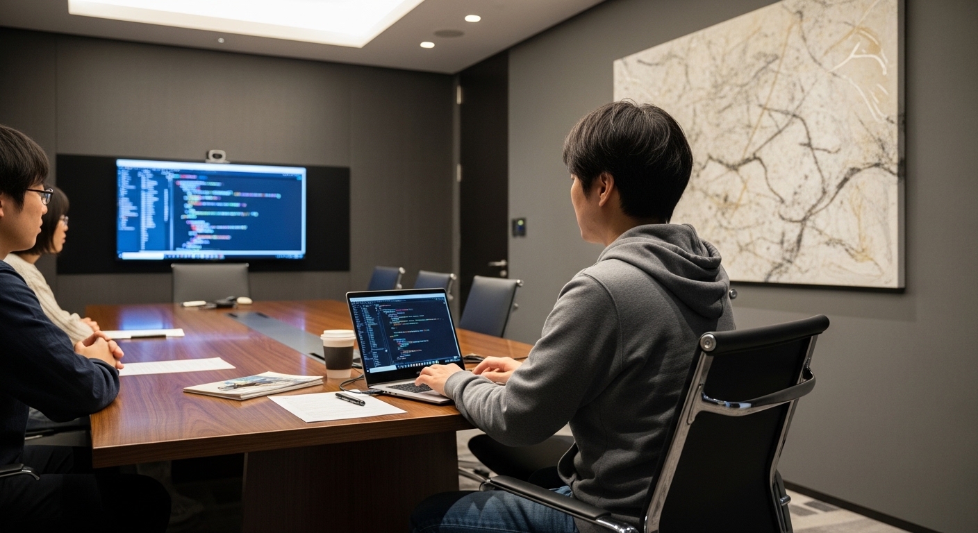 プログラミング未経験者や色々な職種の方が参加されています。